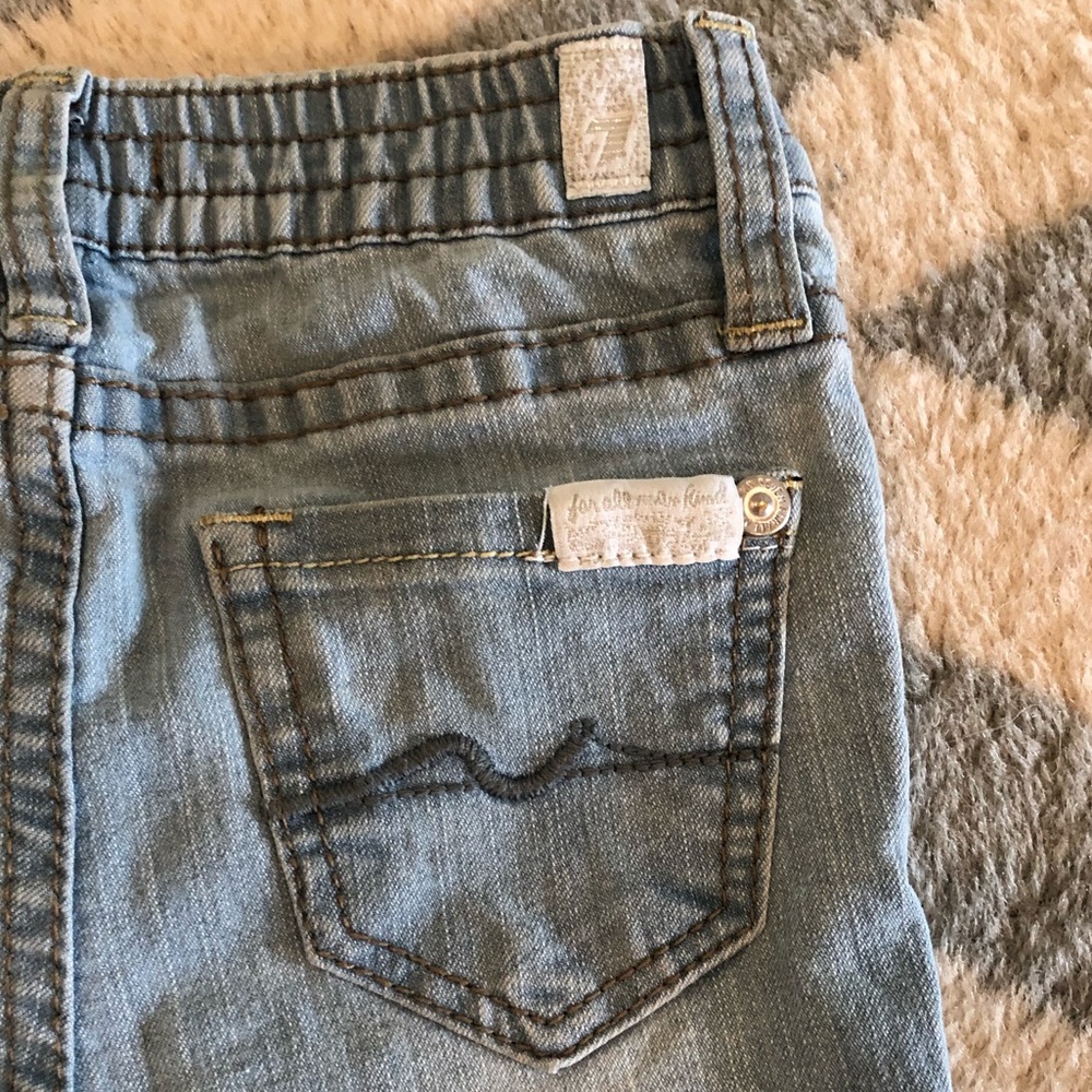 Toddler girls 7 For All Mankind jeans